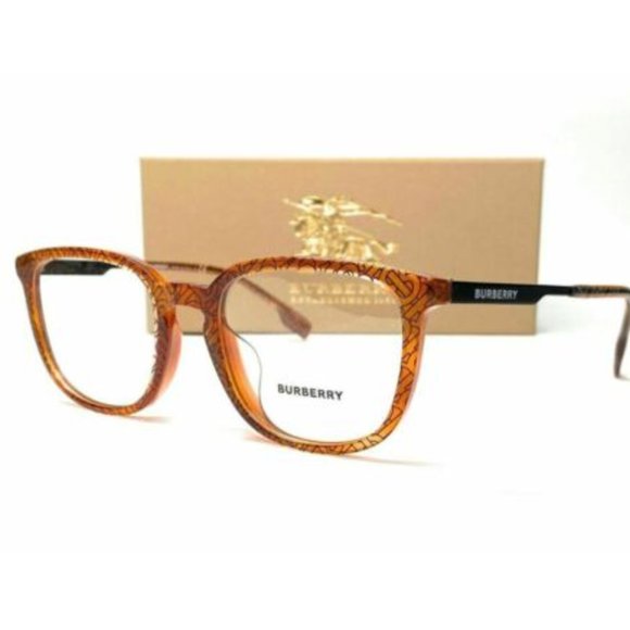 Burberry Men's Havana Square Eyeglasses!